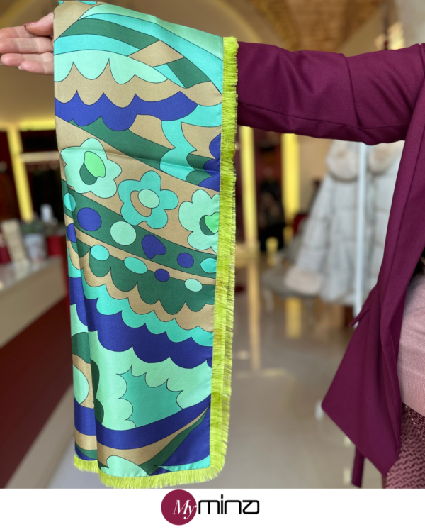 Foulard seta double face variante 3
