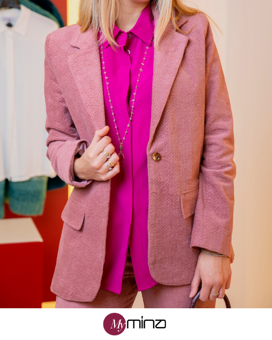 Camicia misto seta